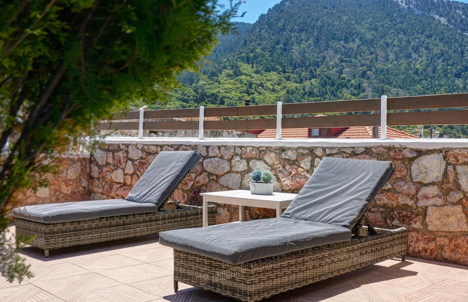 Fontana Luxury Villa Salakos With Pool Near Beach Экстерьер фото