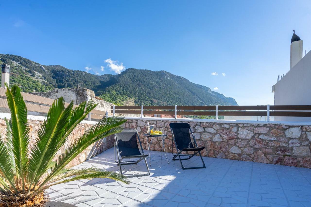 Fontana Luxury Villa Salakos With Pool Near Beach Экстерьер фото